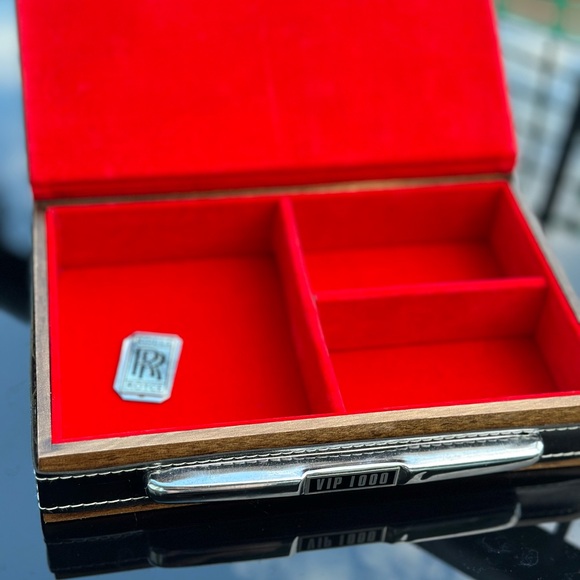 Jewelry box Rolls Royce/Leather/Collectable box/Jewelry organizers - Picture 7 of 8